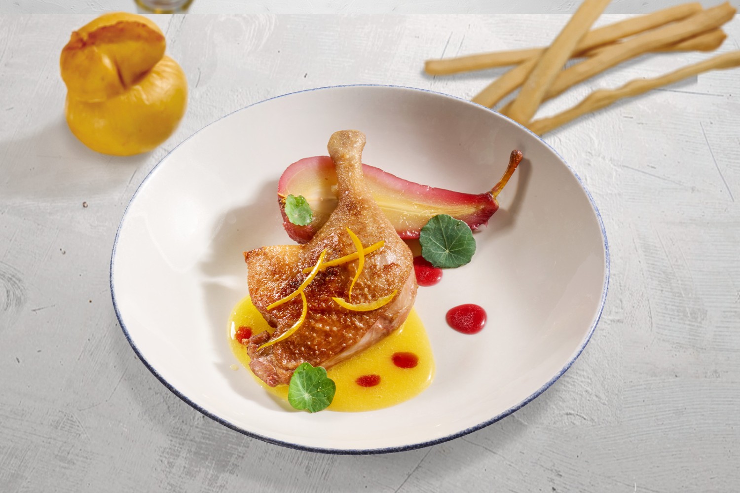 Анатра кон сальса аранча