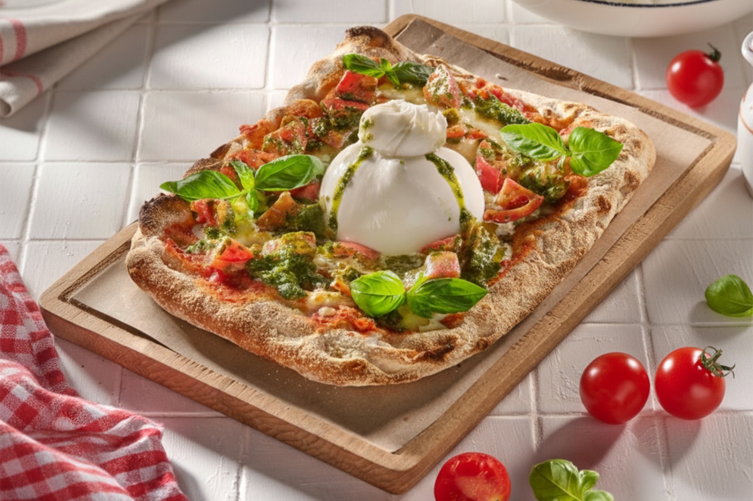 Буррата э помодори