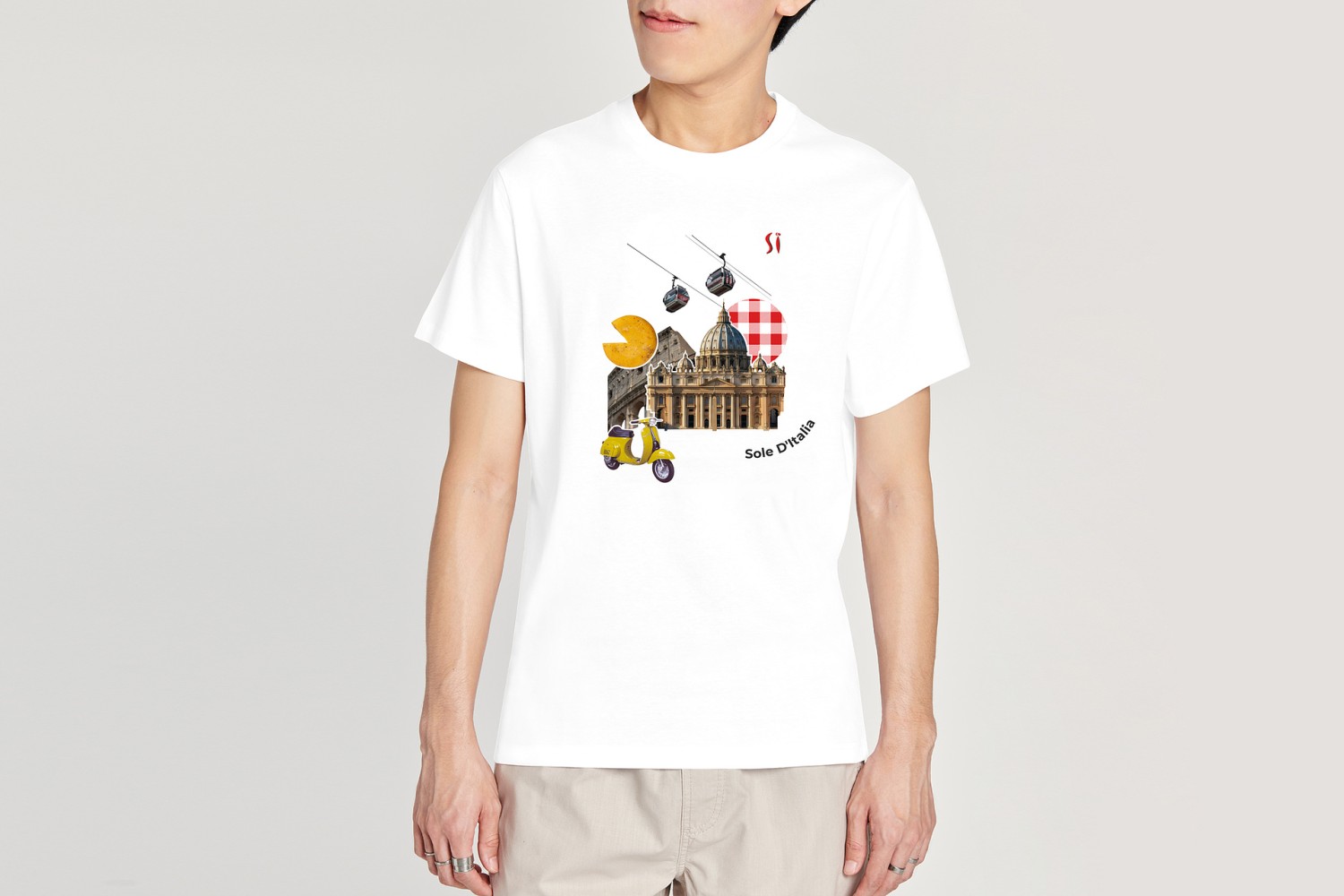 Футболка белая