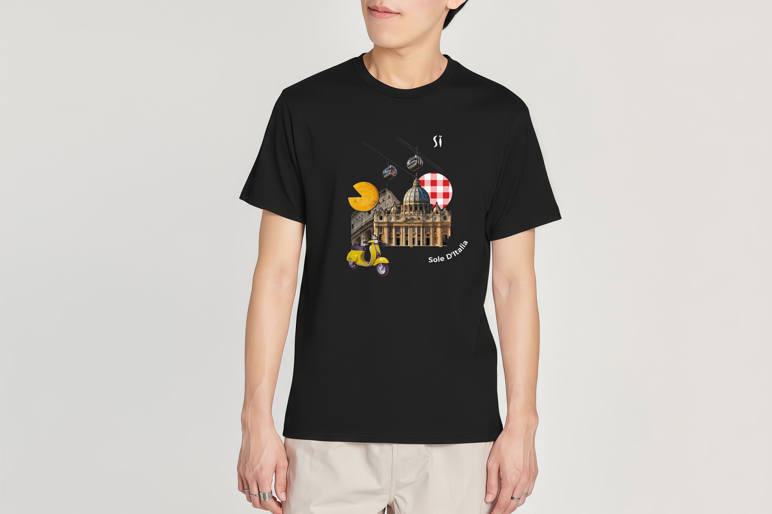 Футболка черная