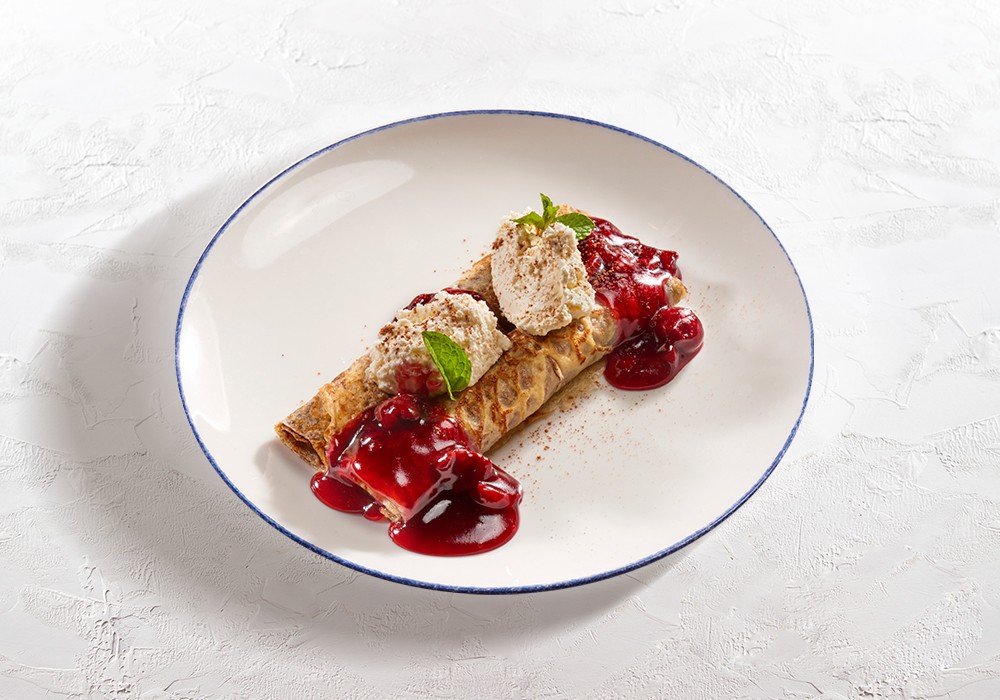 Креспелле аль чоколато э челиедже Креспелле аль чоколато э челиедже