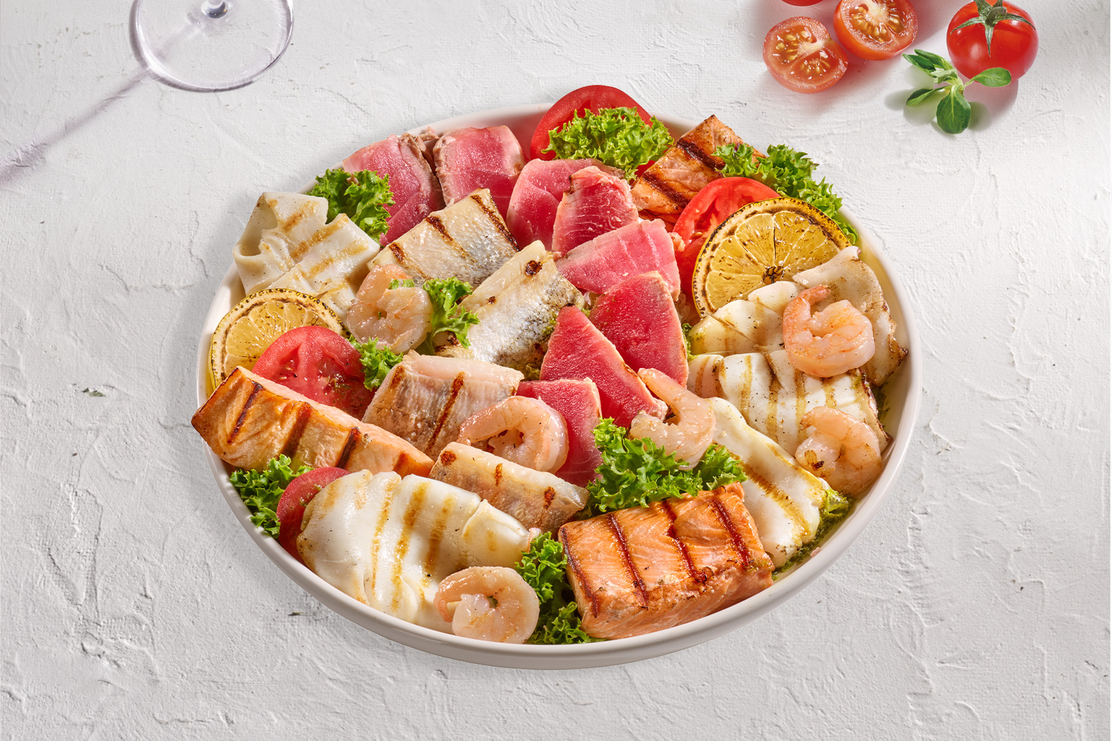 Микс ди пеше алла грилья