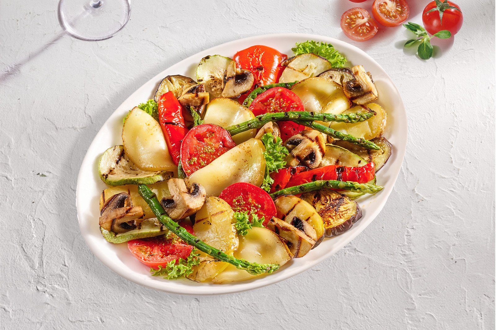 Микс ди вердуре алла грилья