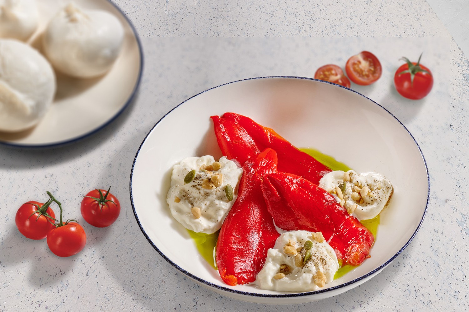 Пеперони э страчателла Пеперони э страчателла