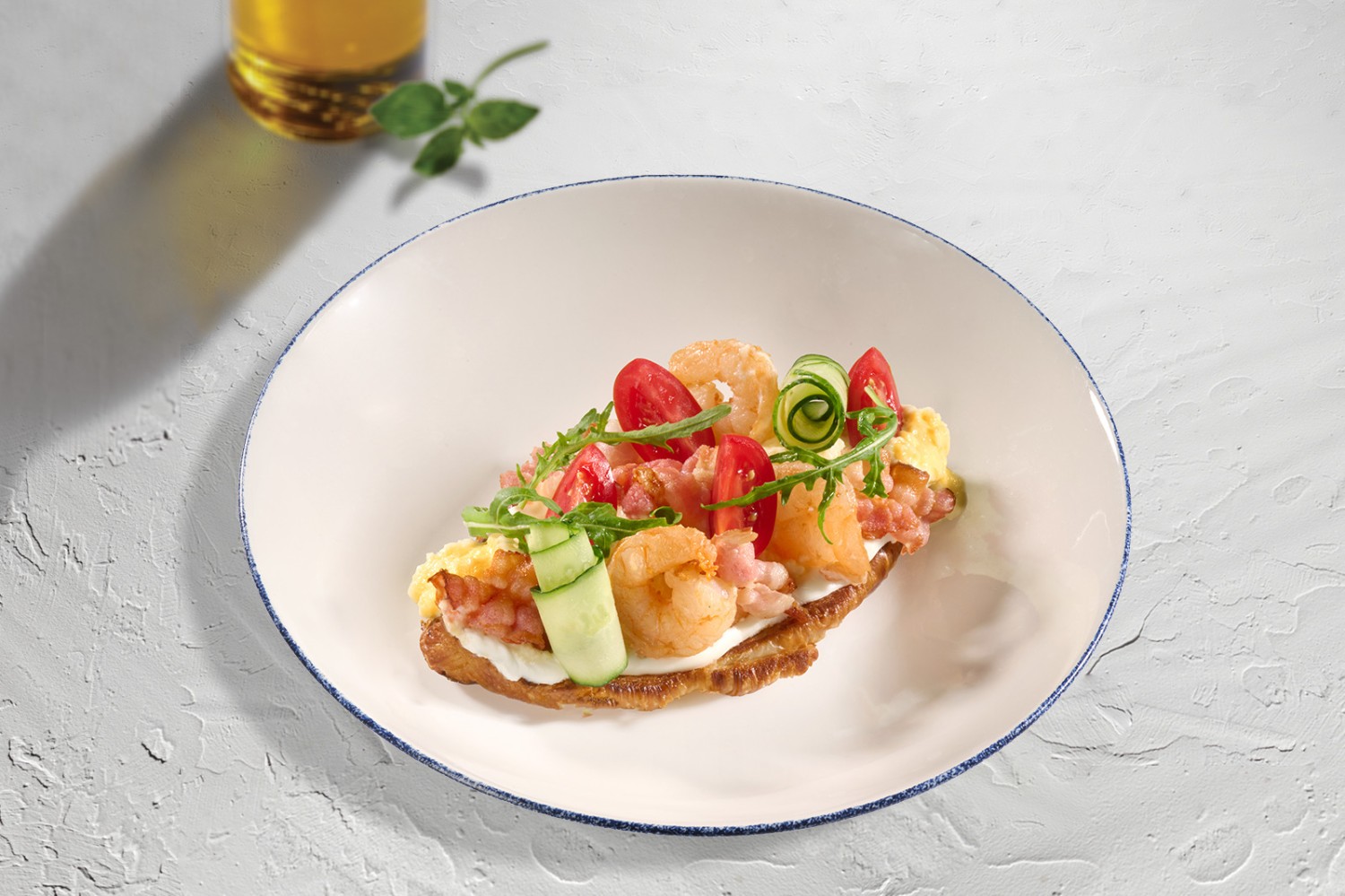 Уова страпаццата кон гамбери