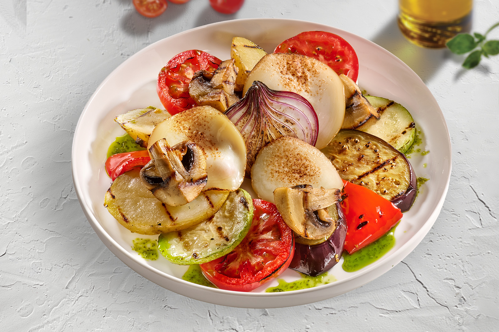 Вердуре алла грилья кон скаморца Вердуре алла грилья кон скаморца